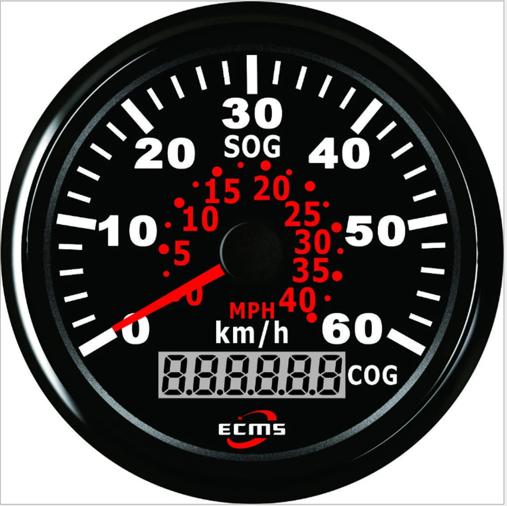 ECMS 0 40миль/ч 60 км/ч 85 мм Универсальный GPS Спидометр Одометр для квадроцикла UTV