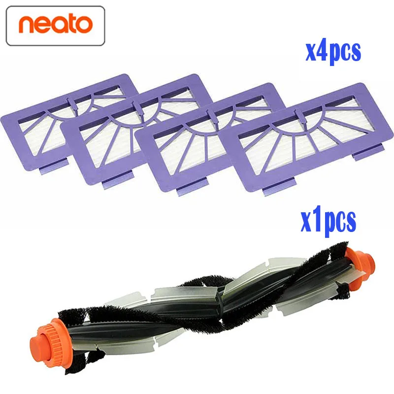 Сменная комбинированная роликовая щетка + HEPA Filterfor Neato для XV Signature Pro 21 изогнутые
