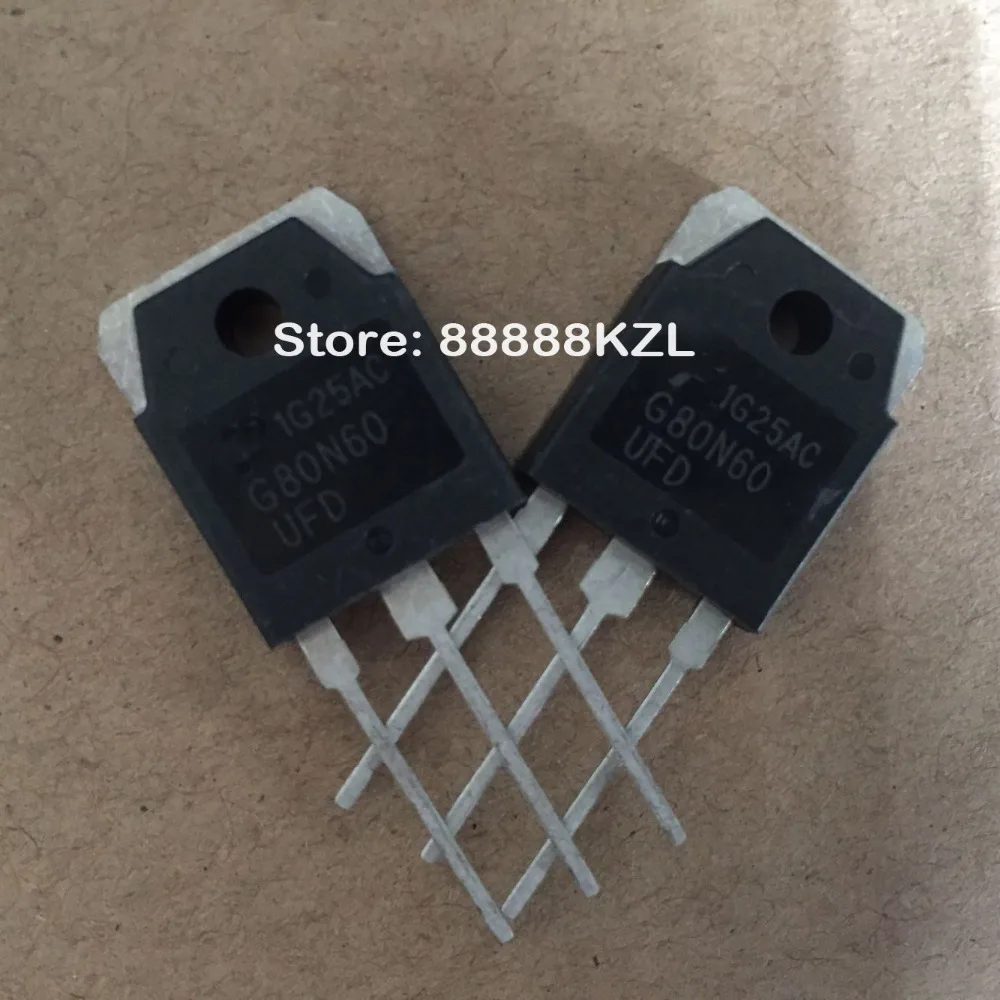 5 шт. G80N60 G80N60UFD SGH80N60UFD 80A 600 В стандартный Триод с полевым эффектом IGBT новинка 100%