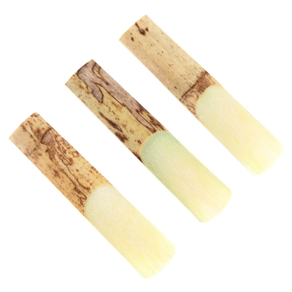 Страус 10 шт альт bE 2 1/2 Саксофон Reeds Bamboo Strength 5 для аксессуаров саксофона|Детали и