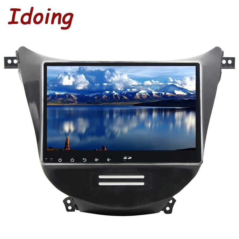 Idoing 10.1&quot2Din Car Autoradio GPS Multimedia Player Android 6.0 For Hyundai Elantra Steering-Wheel 8Core 2G+32G WiFi Fast Boot |