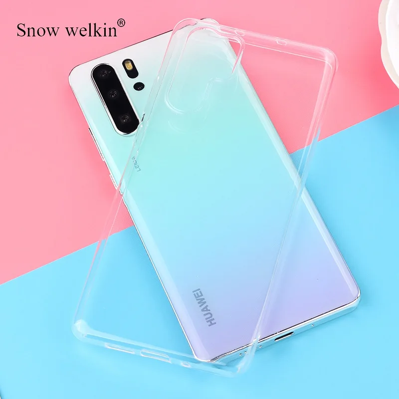 Для Huawei P30 Pro Lite 360 Роскошный прозрачный силиконовый мягкий ТПУ чехол для телефона