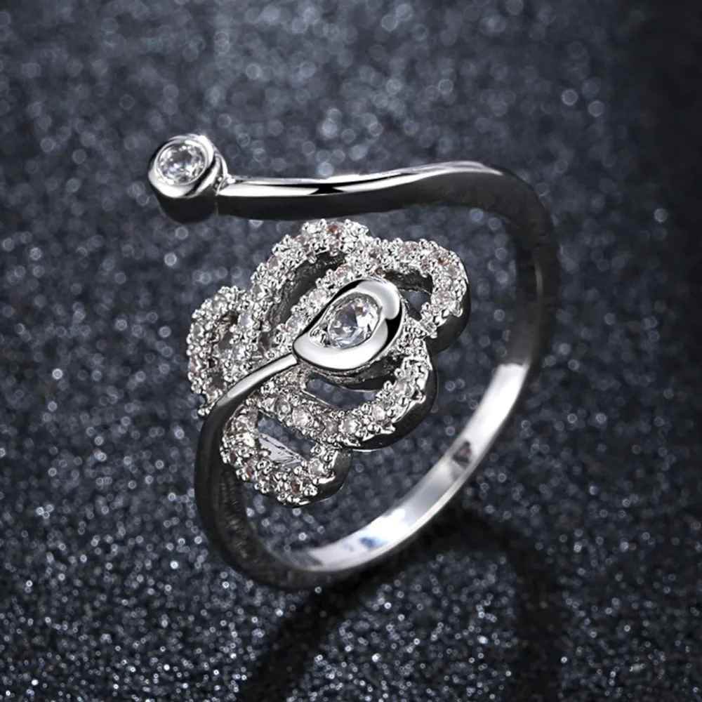 Совершенно новый AAA кубический цирконий Павлин перо Форма Высокое качество