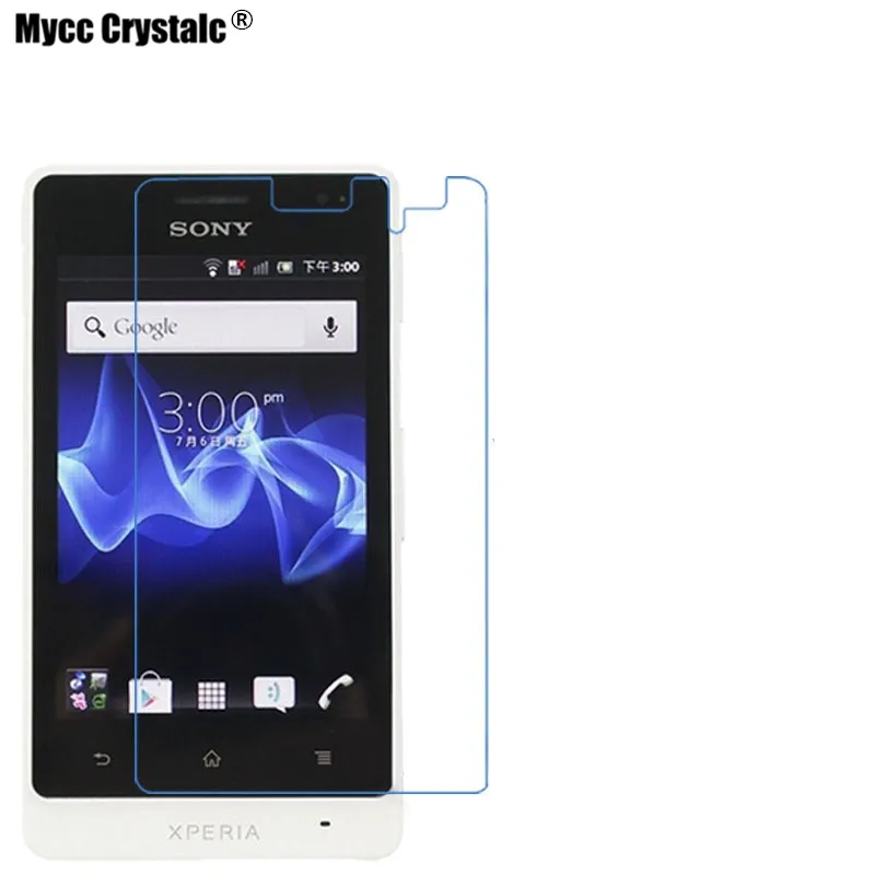 Защитная пленка из мягкого стекла для Sony Xperia Go ST27I нано Взрывозащищенная защитная