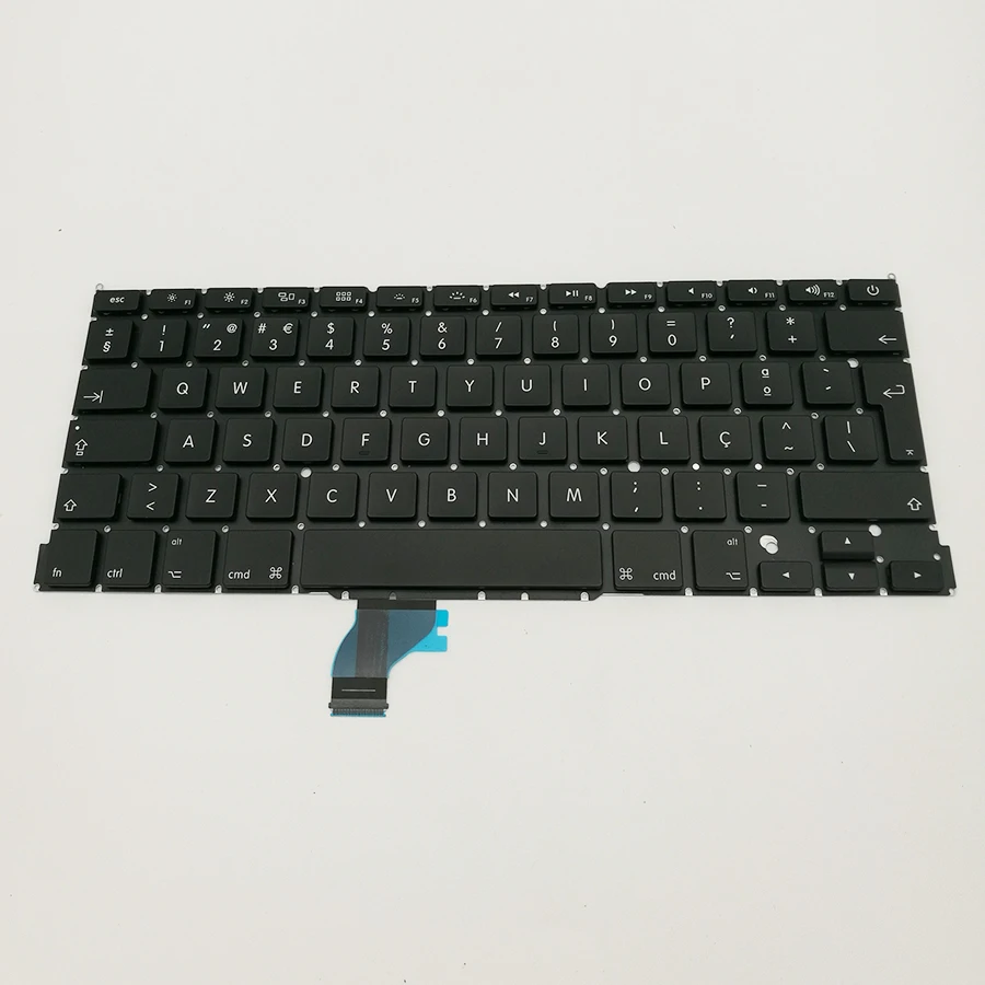 Подлинная сменная клавиатура PT португальская для Macbook Pro 13 дюймов A1502 2013 2014 2015|keyboard