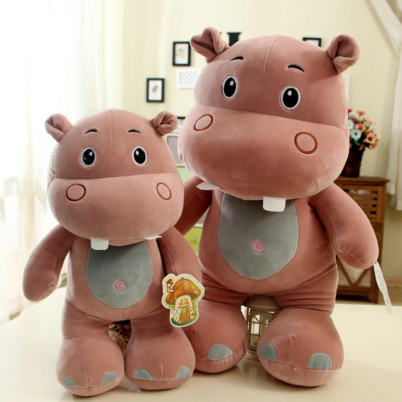 40 см/60 см Высокое качество детские игрушки животные rhino плюшевые милая кукла