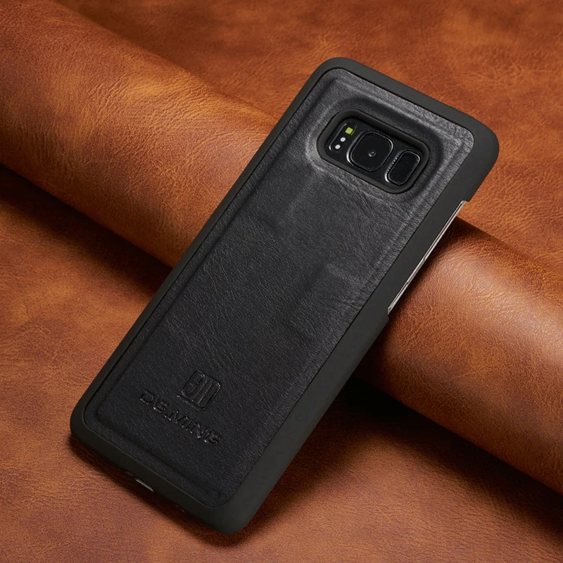 Для samsung S8 S9 S10 S7 edge S10e Чехол-книжка двойной складной кошелек Магнитный чехол для samsung Note 8 9 10 Plus ретро кожаный чехол