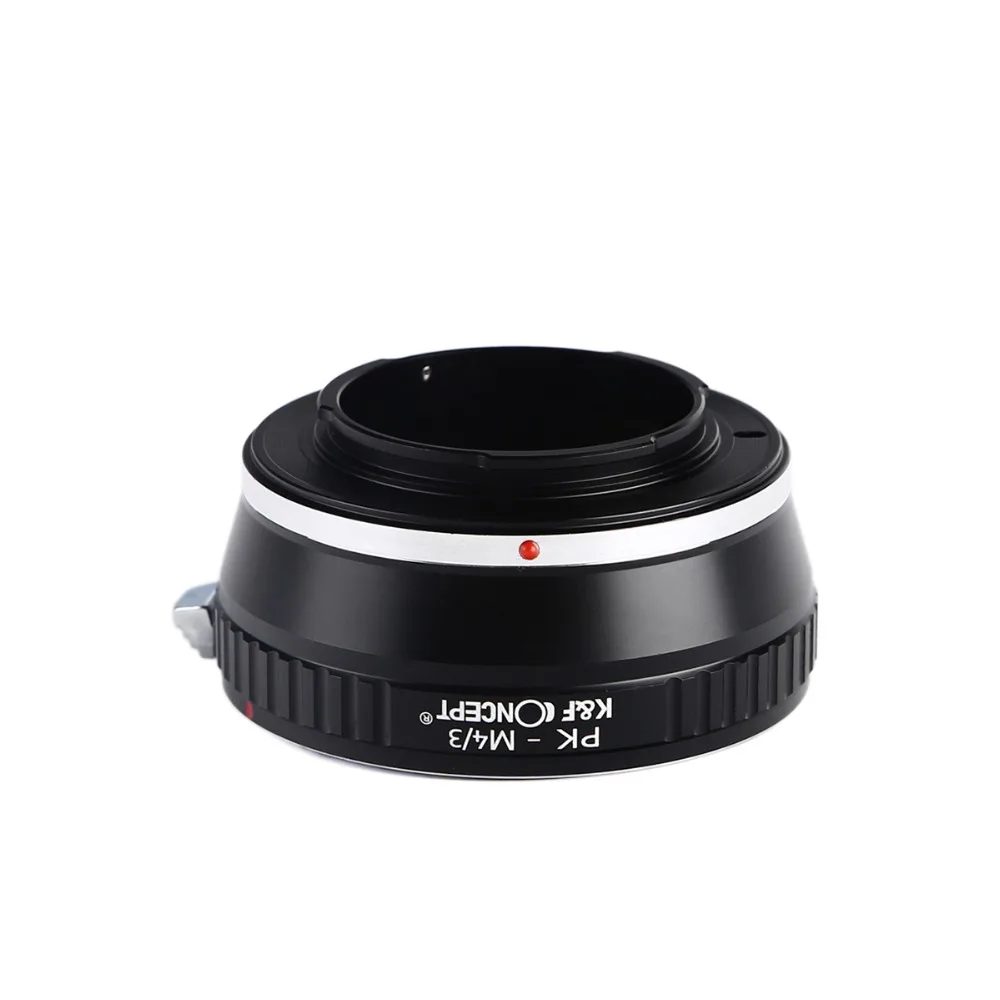 K&ampF CONCEPT Lens Mount Adapter for Pentax K PK to Olympus Panasonic Micro 4/3 M4/3 Camera Body free shipping | Электроника