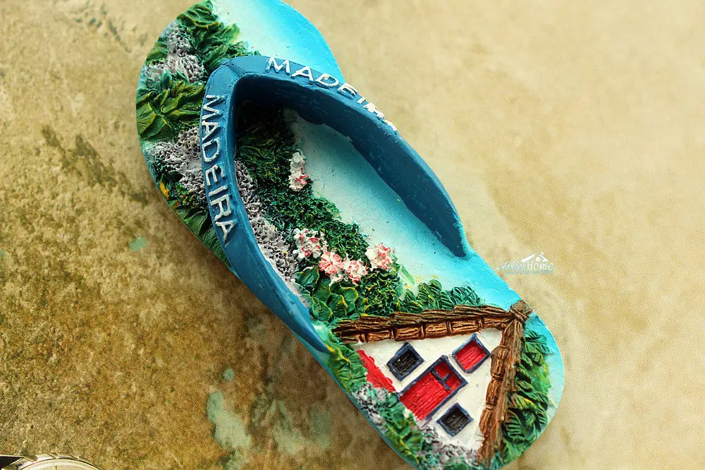 Португалия Madeira туристический сувенир 3D Смола холодильник фотография