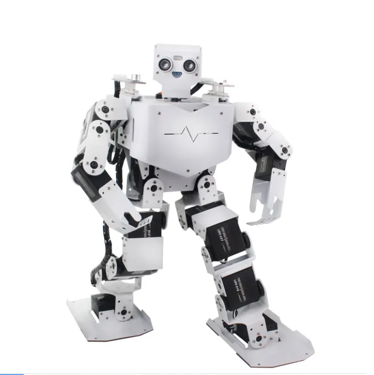 DIY Humanoid вторичное развитие Совместимо с программированием робот Комплект Дети образовательные высокотехнологичные игрушки