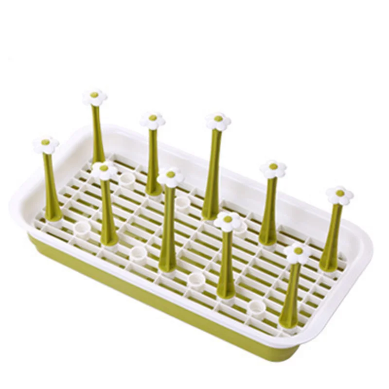 Прямоугольный держатель для стеклянных бутылок кружек кухонная полка хранения