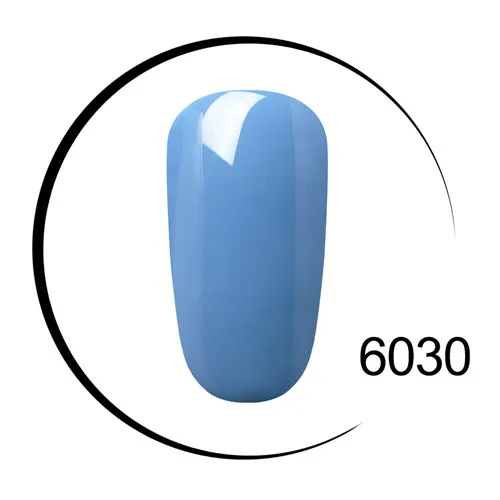 6030 Elite99 одношаговый Цветной Гель-лак чистый цвет белый дизайн ногтей супер качество отмачиваемый Светодиодный УФ-гель без запаха - Цвет: 6030