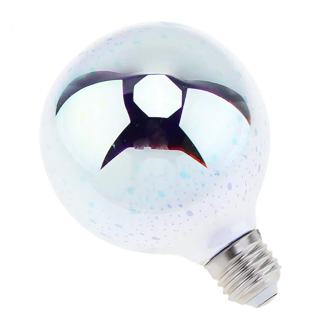 E27 AC 85-265V 3W Dazzle Color LED Light Bulb 3D Firework Lamp with 360 Degree Beam for Christmas Holiday Home Decoration | Лампы и