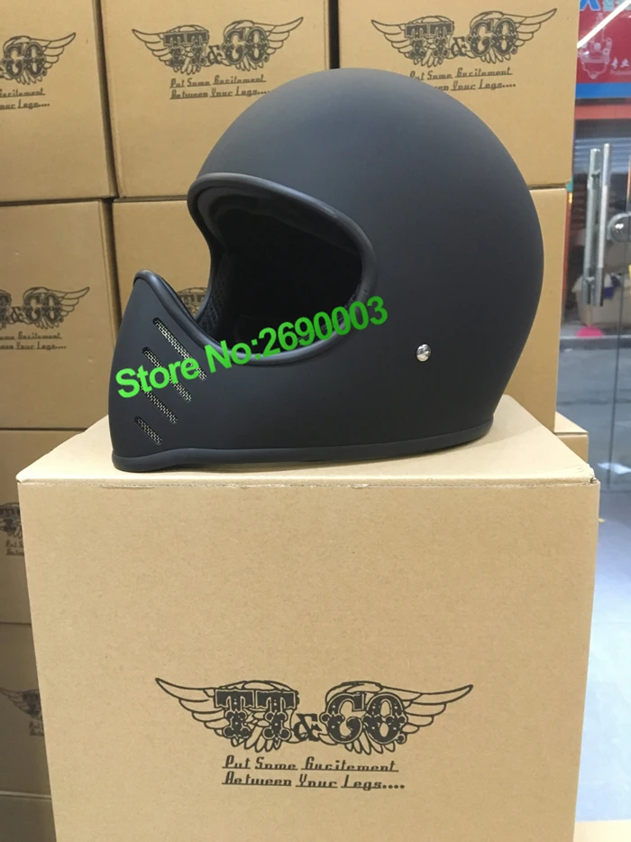 Горячая Распродажа матовый черный мотоциклетный шлем настоящий японский MOKALA