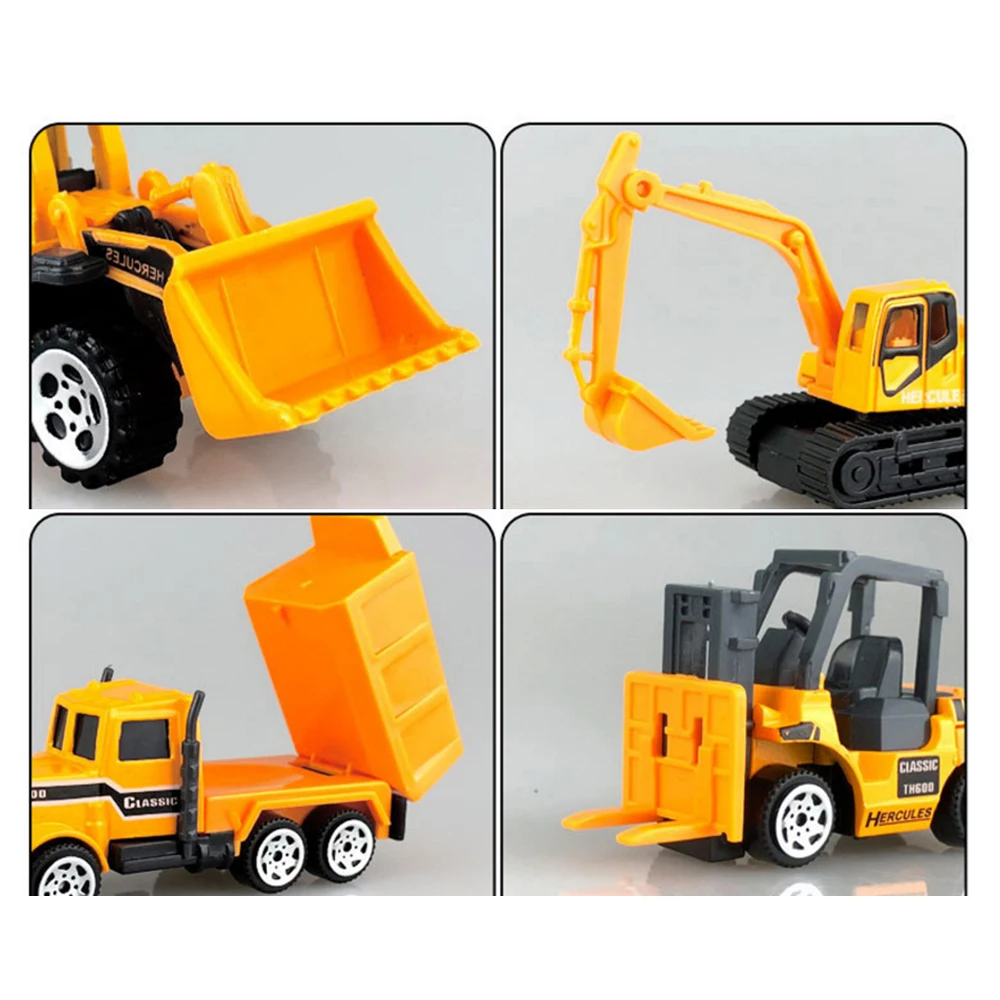 Car Children Tractor Toy Alloy Slide Front Educational Dinky Musical Model Luxury Gift | Игрушки и хобби