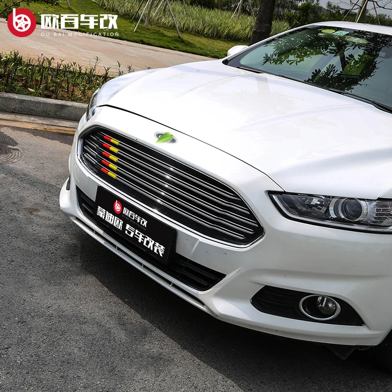 Abs хром в сети чтобы изменить декоративные цветные наклейки для Ford Mondeo 2013 2014 2015 2016