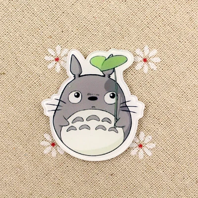 FFFPIN японская брошь в стиле аниме ткань значок булавки Tonari no Totoro значок Insigne домашний Автомобиль Девушка Рюкзак Декор Детская игра косплей приз - Окраска металла: Model B
