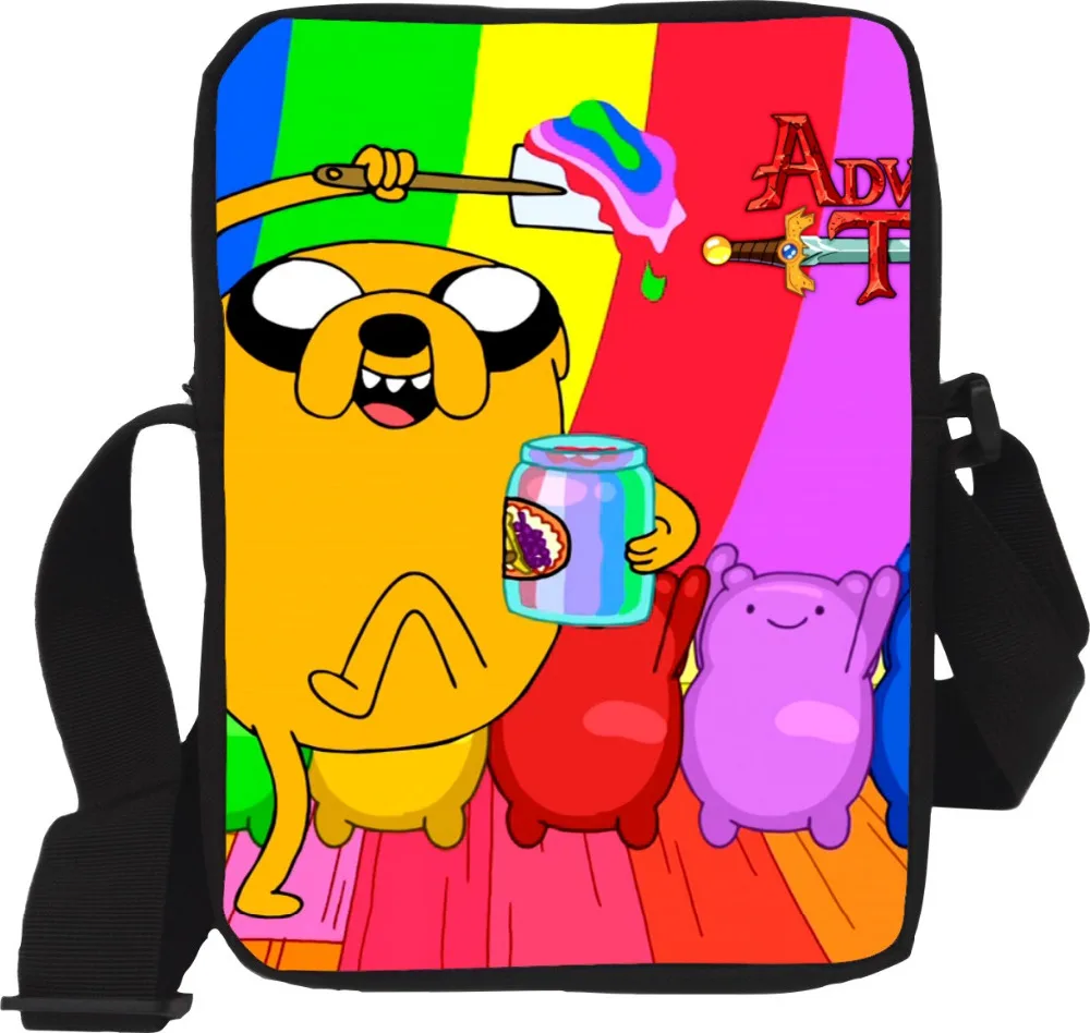 Новинка 2017 мультяшная сумка времени приключений Финна и Джейка женская через