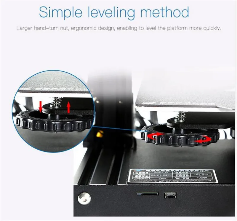 Creality Ender-3 Pro 3d принтер DIY комплект обновленный Cmagnet сборка пластина восстановление сбой питания печать MeanWell power мягкий магнитный