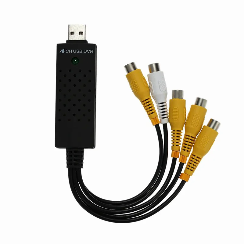 Монитор камеры CCTV DVD 4CH Usb dvr карты доска для VHS Видео Запись система цветного