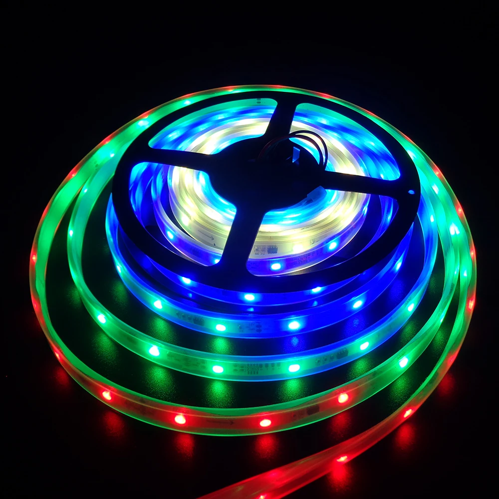 Светодиодная лента с чипом 1903 IC 5050 12 В постоянного тока цифровая RGB Dream color 133 типов
