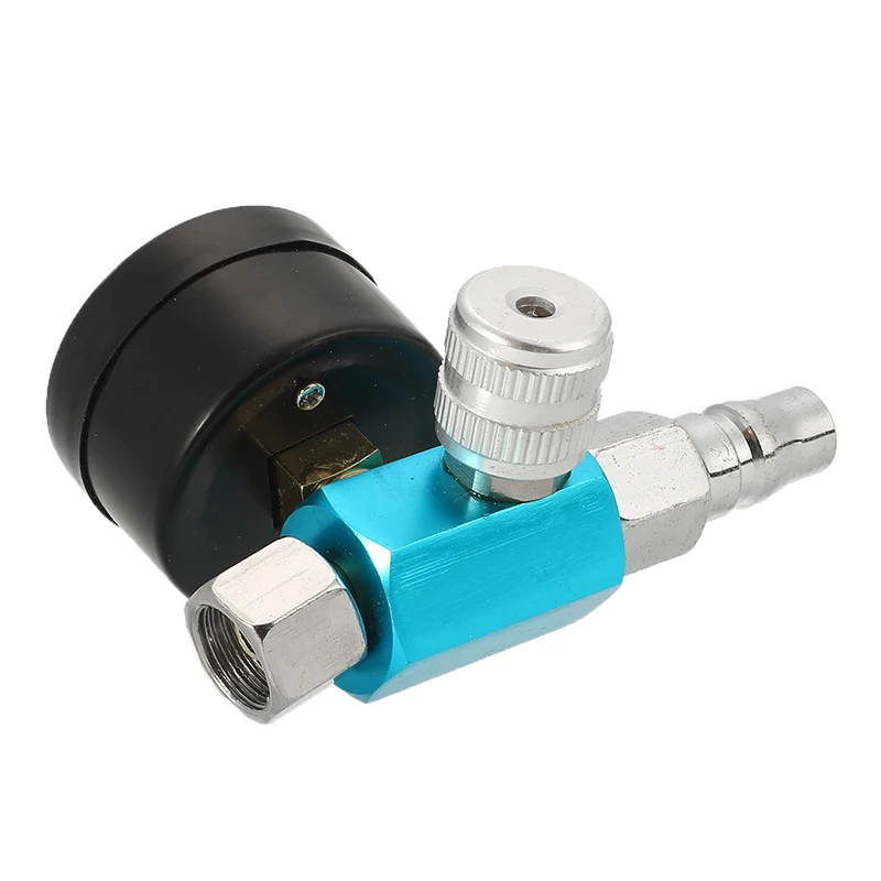 

1/4' BSP HVLP Spary Gun Regulator Auto Paint Adjustable Regulating Gauge Air Tool Air Pressure Regulator