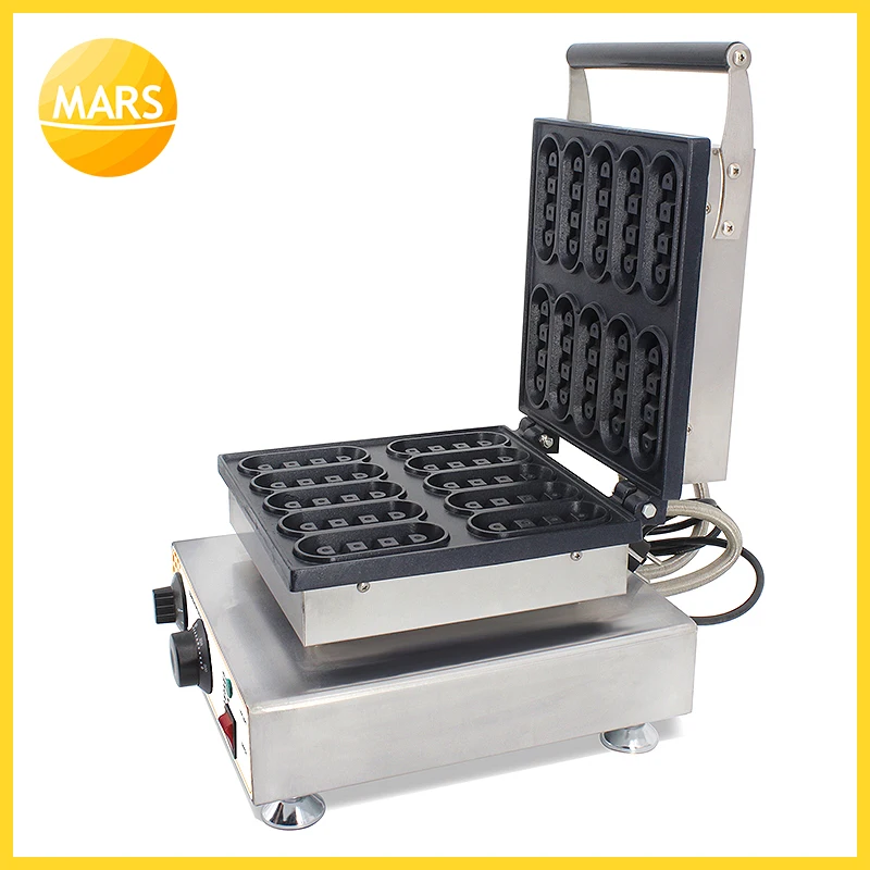10 шт. антипригарные вафельные палочки 110 В 220 В|waffle maker machine|waffle stickcommercial waffle |