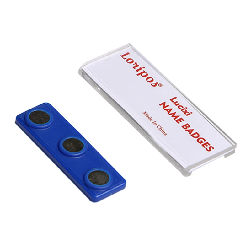 Магнитный логотип на заказ 60*20 мм|chest badge|id card holder badgestudent id badge |