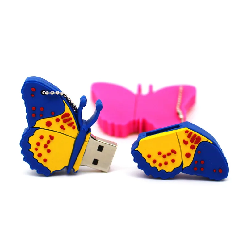USB флеш-накопитель в виде бабочки 64 ГБ 32 16 8 4 Гб | Компьютеры и офис
