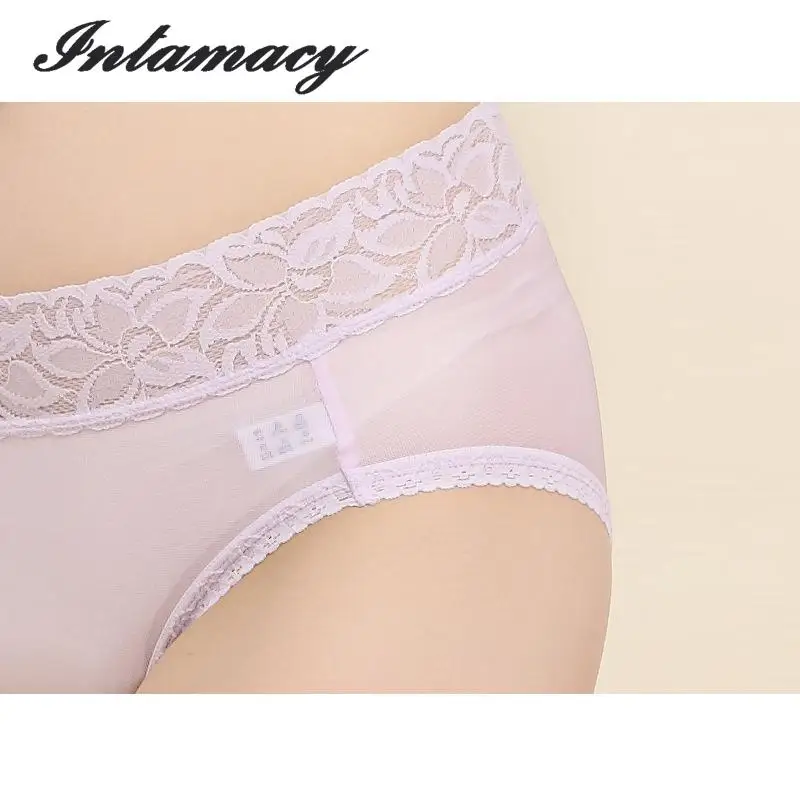 Женское шелковое нижнее белье кружево 100% натуральный шелк вязаные трусики