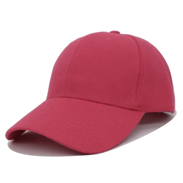 AETRUE Snapback, Мужская бейсболка, женские шапки для мужчин, Кепка в стиле хип-хоп, однотонная Повседневная кепка для женщин и пап, мужская шапка - Цвет: red