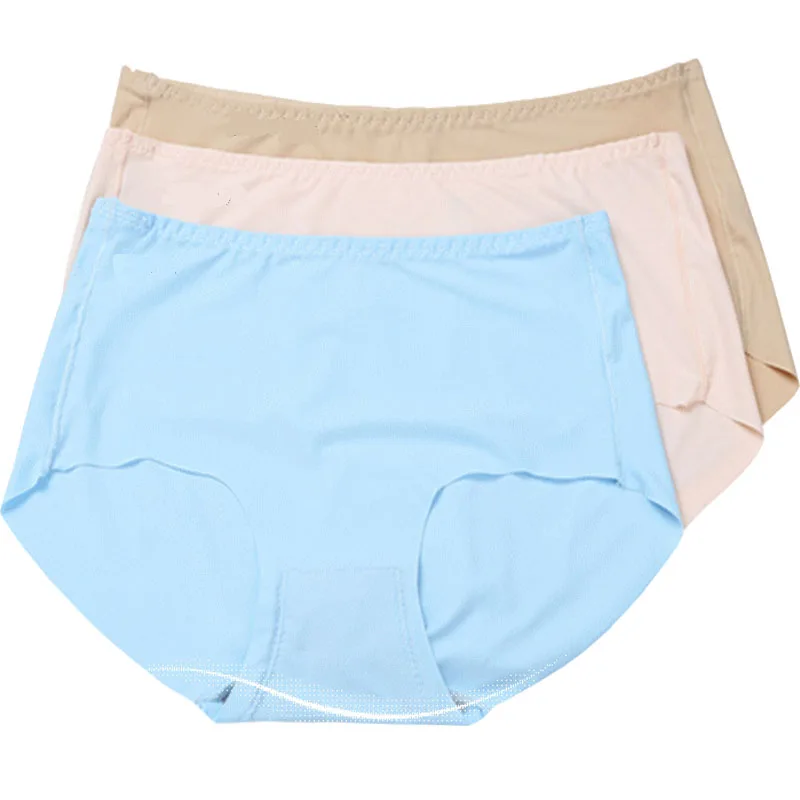 Нижнее белье большого размера женские трусики хлопковые с подошвой тканевые
