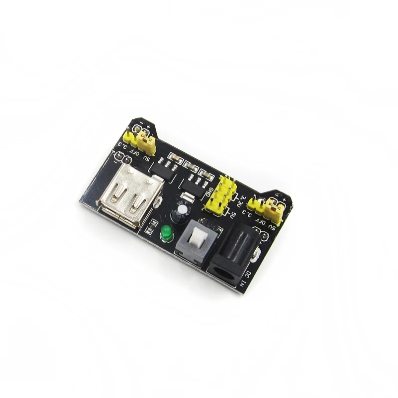 MB102 Макет мини usb Блок питания 3 v 5v mb102 модуль для Arduino Solderless доска|power module|module 5vbreadboard