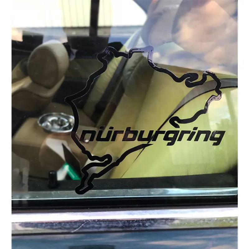 Nurburgring модная забавная наклейка для автомобилей и мотоциклов стикеры наклейки
