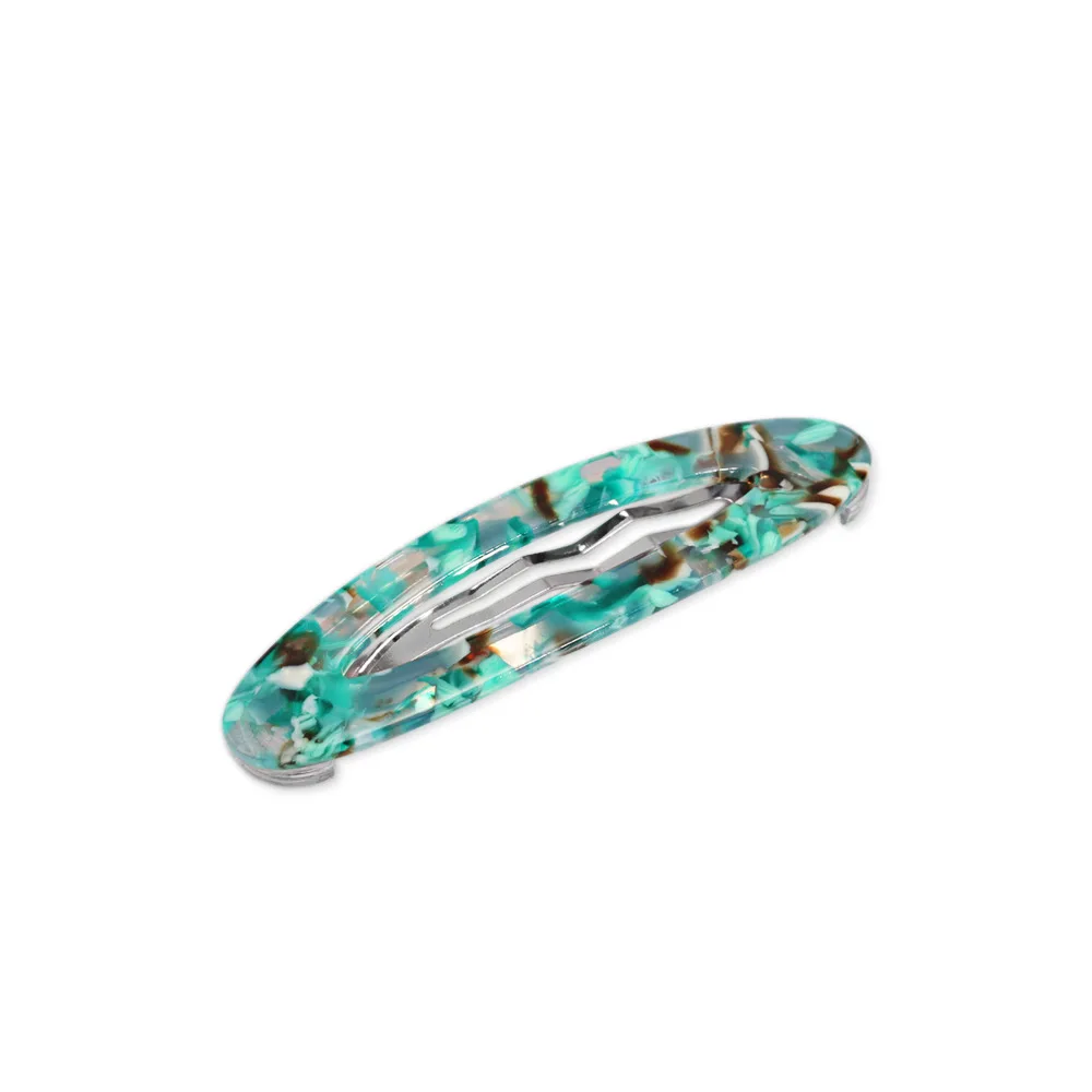 Простое акриловое цветное леопардовое украшение для волос wing ok tak женщин новые