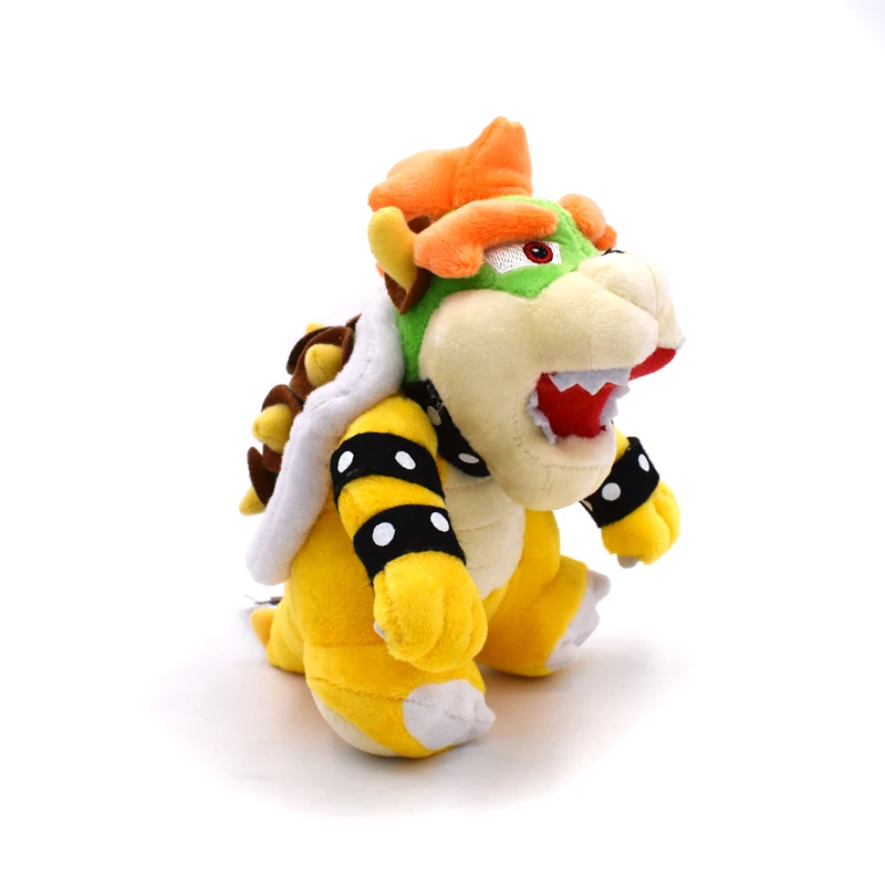 3 стиля 25-28 см Super Mario Bros Kuba Bowser Kuba Gragon сухая кость Темный Баузер плюшевые игрушки мягкие куклы