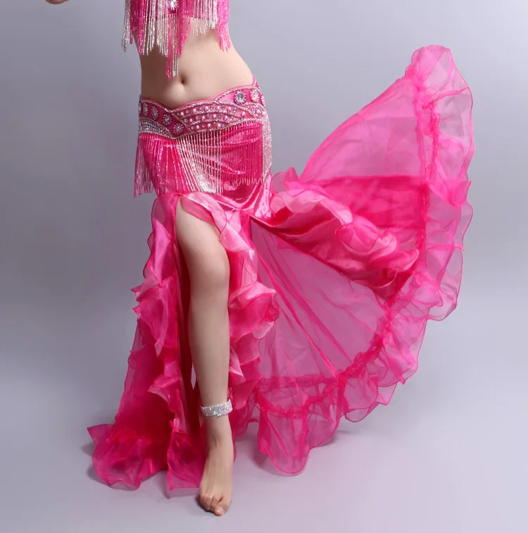 6 видов цветов представление 2017 новая одежда для танца живота сексуальная