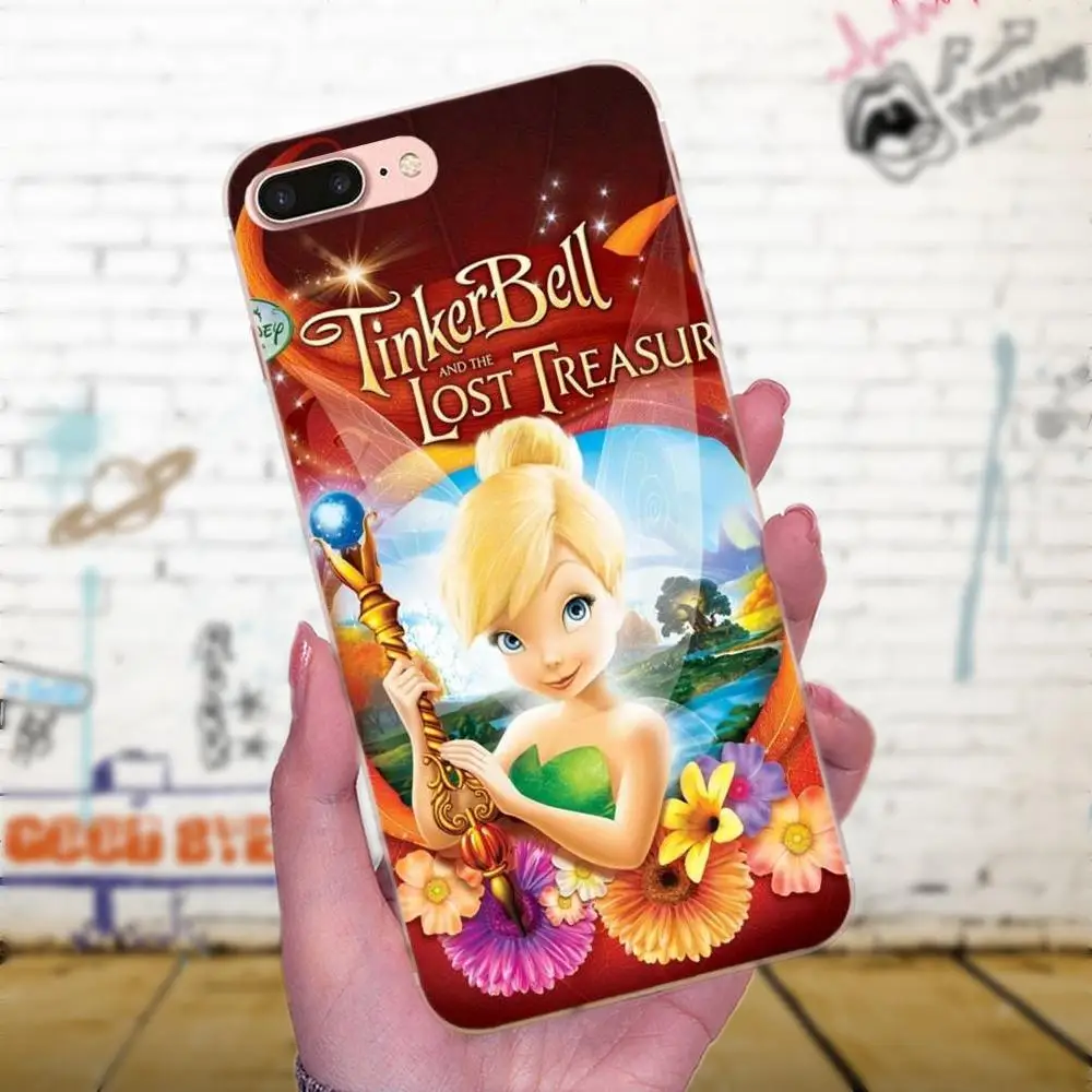 Чехол из ТПУ для Xiaomi Mi3 Mi4 Mi4C Mi4i Mi5 Mi 5S 5X6 6X8 SE A1 Max Mix 2 Note 3 4 Tinkerbell Fairy Tinker Bell Periwinkle |