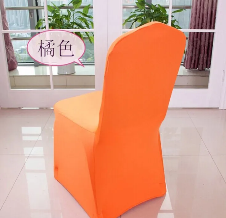 

Universal White Polyester Spandex Wedding Chair Covers for Weddings Banquet Folding Hotel Decoration Decor Hot Sale Wholesale