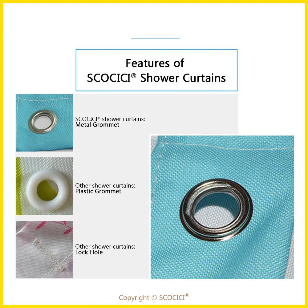 Водонепроницаемая занавеска для душа Загородная коллекция волшебный Туманный