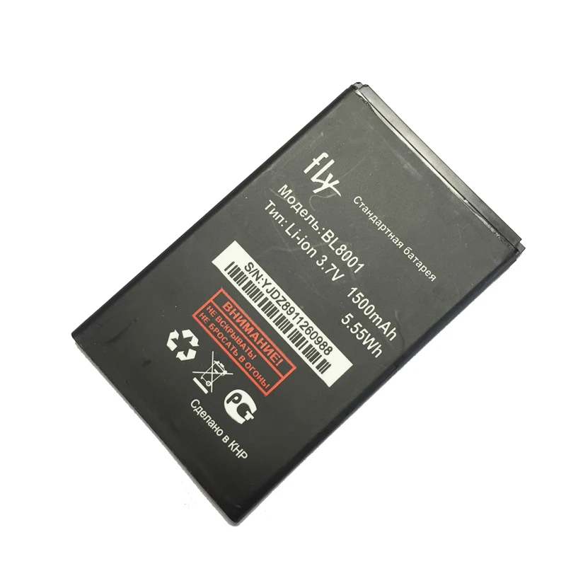 MaleCrane аккумулятор для смартфона BL8001 1500 мАч Fly IQ4490 IQ 4490 BL 8001 литий полимерные