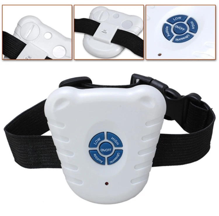 Ультразвуковая Сейф Anti Барк Стоп собаки Воротники Поводки Собаки электронных