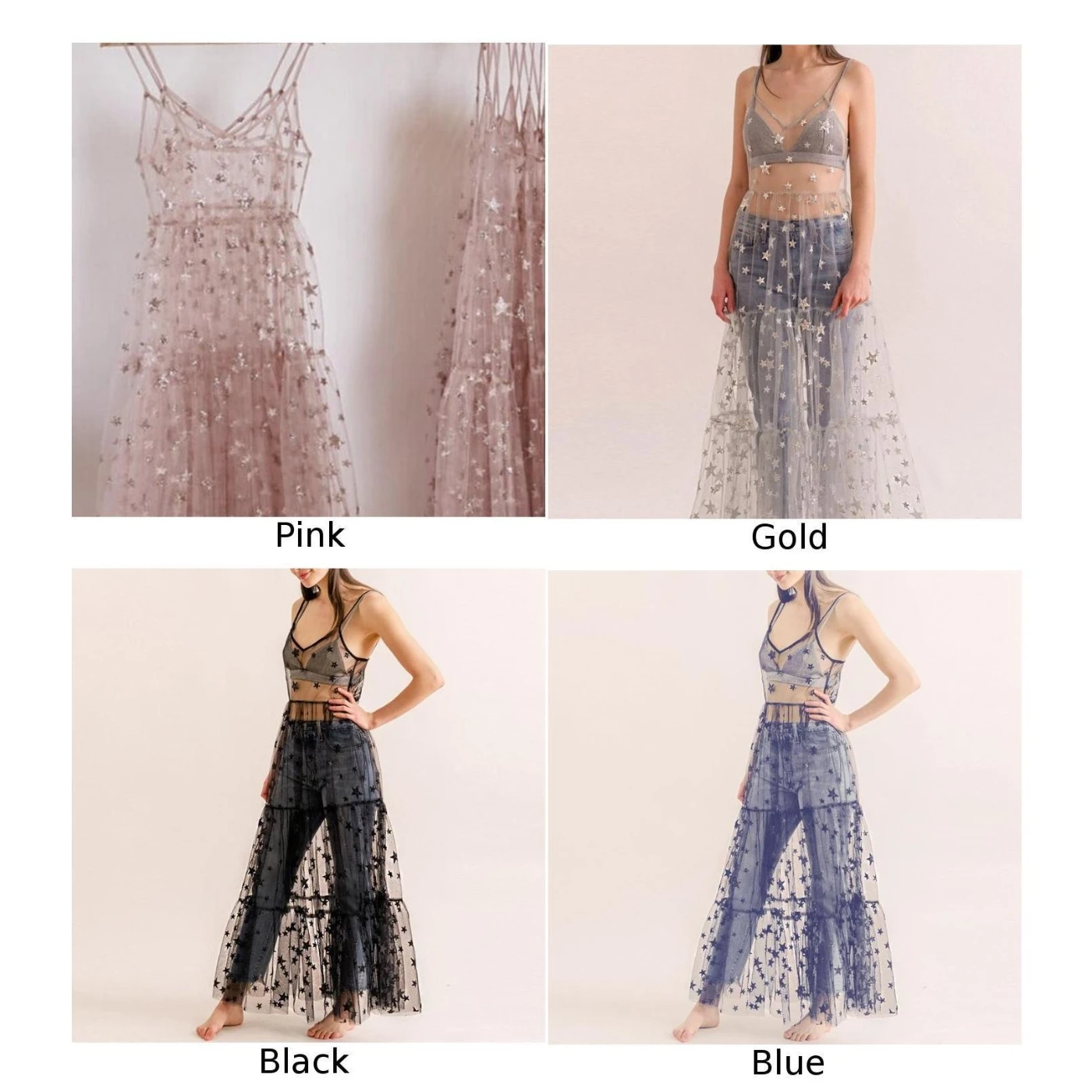 Женская лапша женский топ на бретельках вверх платье прозрачное длинное Тюлевое