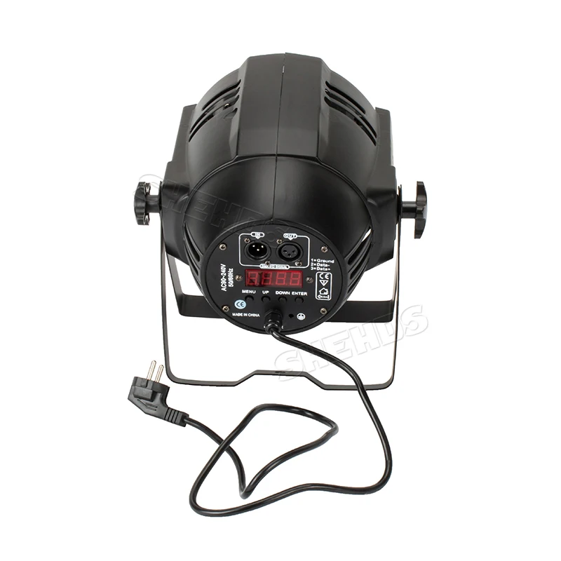 10 шт./лот алюминиевый сплав светодиодный Par 54x9 Вт RGB светодиодный светильник ing DMX512 проектор прожектор светильник можно мыть DJ сценический светильник ing проектор