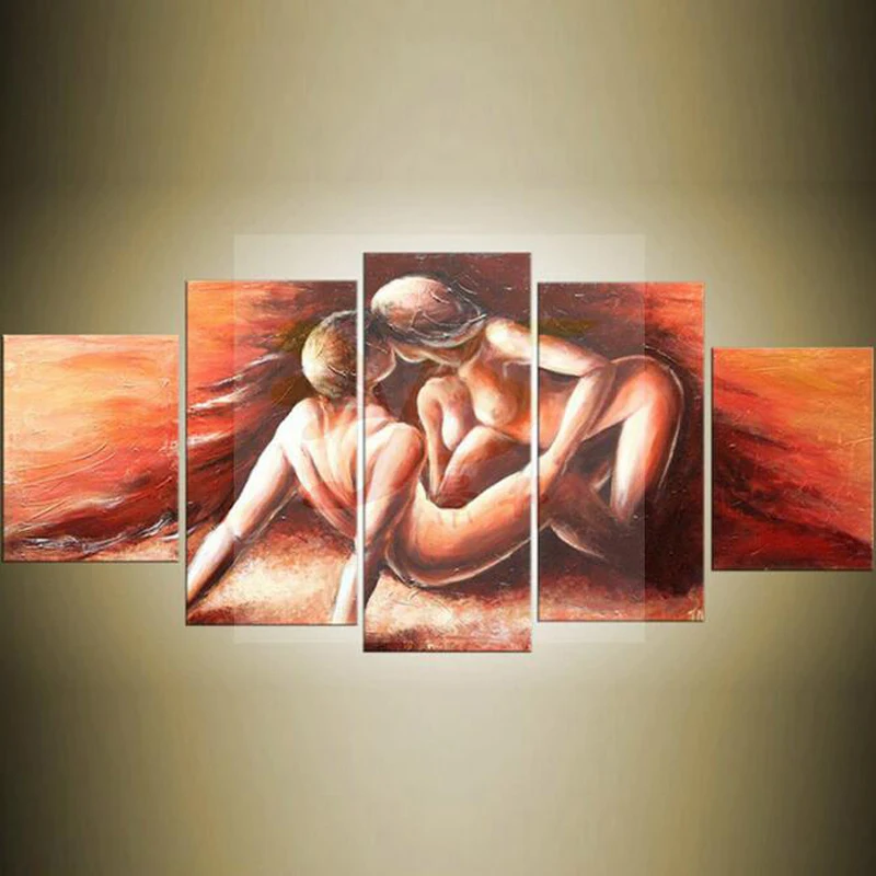 Ручная роспись современная абстрактная картина маслом на холсте декоративные