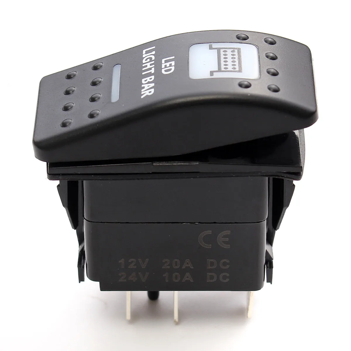 Белая светодиодная световая балка с переключателем для Arctic Cat Wildcat Can Am Commander 15 16|led