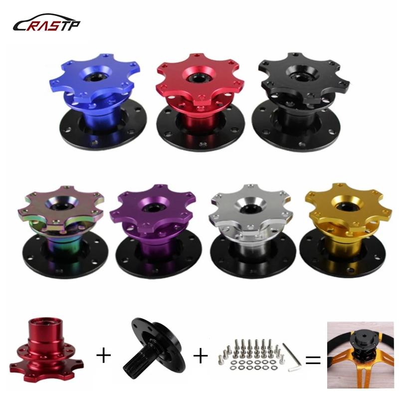 Универсальный автомобильный адаптер RASTP с 6 отверстиями для гоночного руля