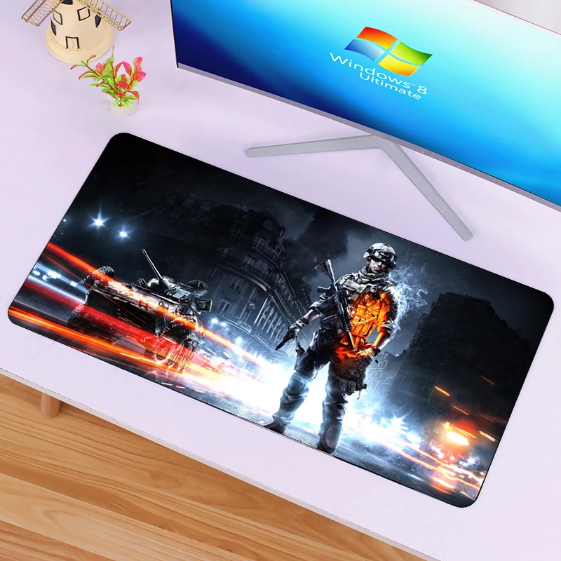 SIANCS Большой 60X30 см Battlefield 3 коврик для мыши XL игровой геймер Коврик для мыши Клавиатура офисный стол коврик
