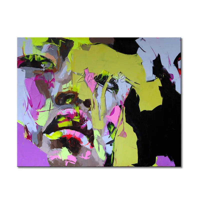 Francoise Nielly на холсте палитра нож для лица картина маслом настенные художественные