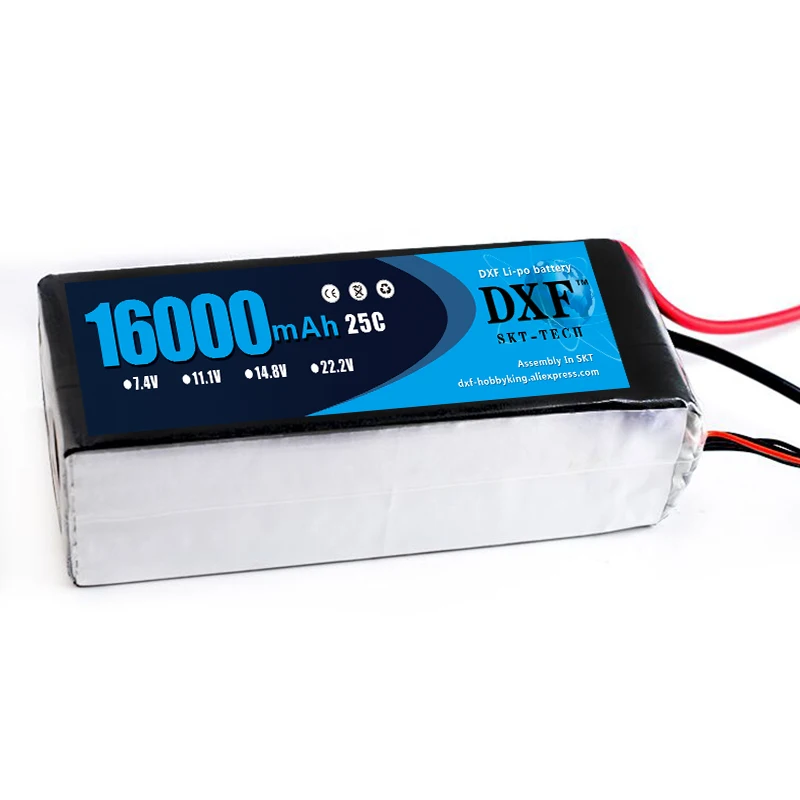 22 2 В 6 S 16000 мАч 25C RC Lipo Батарея для Вертолет автомобиль Bateria Липо Drone FPV БПЛА | Игрушки